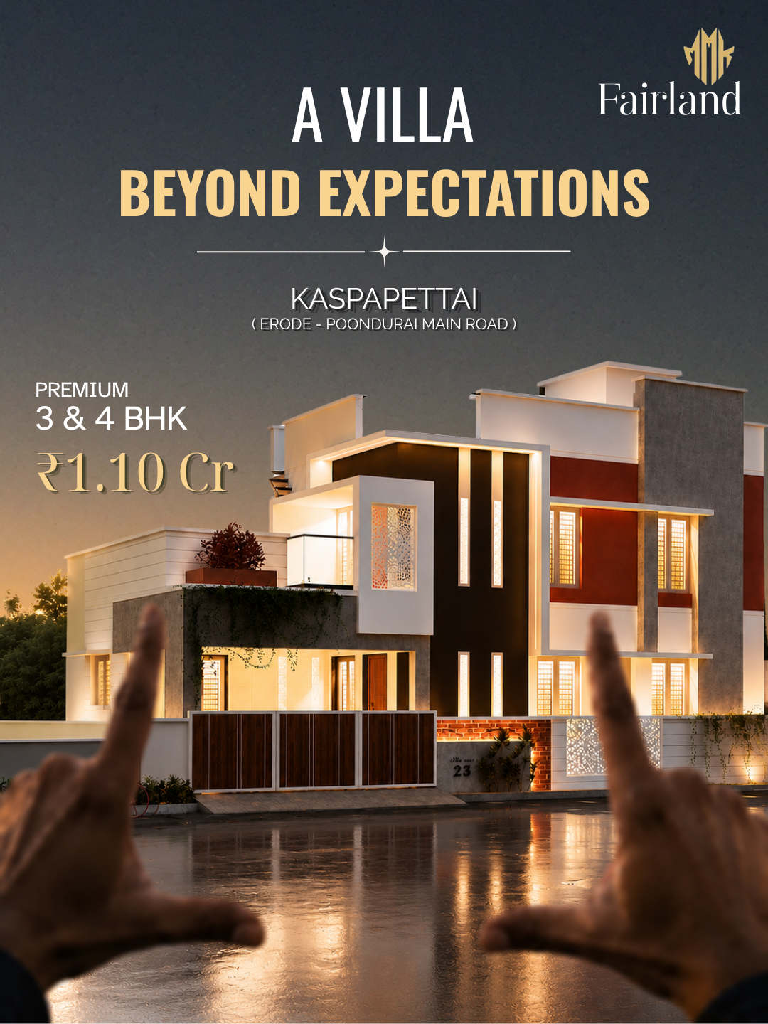 3 BHK Villa for Sale in Saralai Erode
